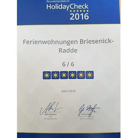 Prázdninový dům Briesenick-radde
